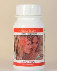 Aloe Ferox Radical Image is a herbal treatment which improves the skin’s health and attractiveness. Includes Aloe whole-leaf, Aloe Bitters, Dandelion, Zinc and Selenium.